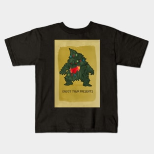 Christmas Toy Eater Tree Enjoy Your Presents - Board Games TRPG DnD Design - Board Game Art Kids T-Shirt